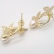 Double Butterfly Multi-wear Butterfly Stud Earrings