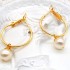 Baroque pearl earrings