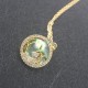 Fantasy Unicorn Abalone Necklace