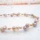 Double Layer Vintage Natural Freshwater Pearl Necklace