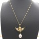 DanVanna Original Smiling Angel Natural Coquilles Pendant Necklace