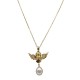 DanVanna Original Smiling Angel Natural Coquilles Pendant Necklace