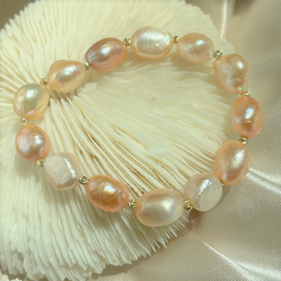 Pink Pearl Bracelet