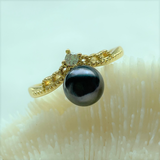 Black Pearl Ring