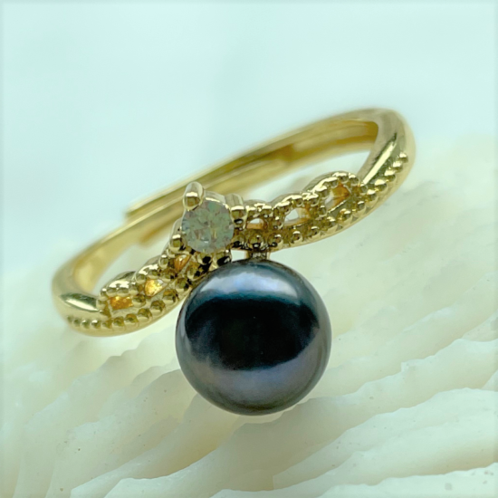 Black Pearl Ring